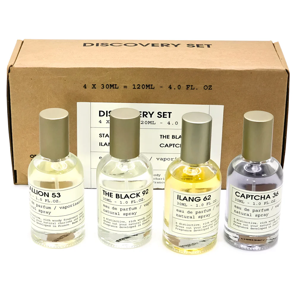 DUMMY - Set Discovery Stallion 53, The Black 92, Captcha 36, Ilang 62 30ml EDP